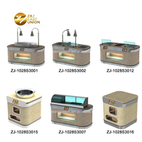 Design moderne Ustensiles De Cuisine En Acier Inoxydable Banquet Mobile Restauration Buffet