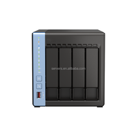 Server Penyimpanan Jaringan Qnap Ts-464C Berkinerja Tinggi dengan Prosesor Quad Core Terbaik Ai Nas Cloud Pribadi Penyimpanan Jaringan