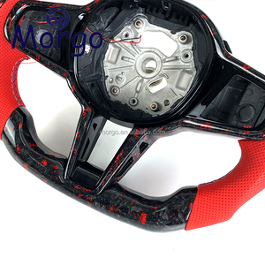 Volant de direction en fibre de carbone personnalisé pour voitures BMW avec LED RPM pour M2 M3 M4 M5 F10 F20 F30 F80 F90 G20 G30 G80 G82 Style Racing - Product Image 3