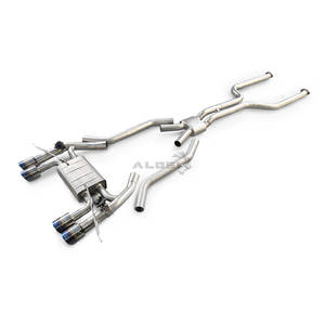 Tuyau d'échappement intelligent SS304 Cat-back pour BMW M3 G80 2020-2024 3.0T S58, configuration de son de silencieux haute performance - Product Image 2