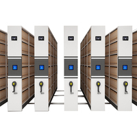 Sistema de Archivo Móvil Inteligente OEM ODM con Cerradura de Llave Extensible para Oficinas de Contabilidad, Agencias de Consultoría y Salas de Documentos