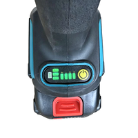 Meuleuse d'angle sans fil 20V OEM en gros, sans balais, portable, industrielle, interrupteur coulissant, 10000 tr/min, batterie 1500mAh, disque de meulage, ODM