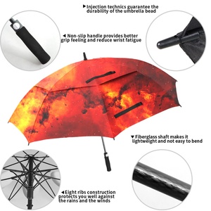 Factory Wholesale Extra Large Windproof Golf <b>Umbrella</b> Travel <b>Umbrella</b> Golf <b>Umbrella</b> Custom Logo - Product Image 5
