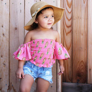 Ropa en Oferta, Ropa de Boutique para Niños, Traje Infantil, Conjunto de Ropa de Verano para Bebés Niñas - Product Image 2