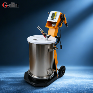 Máquina de Recubrimiento Electrostático <span class=keywords><strong>en</strong></span> <span class=keywords><strong>Polvo</strong></span> Galin 55L con Tolva para Ruedas de Coche, Llantas <span class=keywords><strong>y</strong></span> Piezas de Automóvil, Producción por Lotes, OPT2-PRO-F - Product Image 1