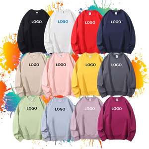 Sudaderas con capucha impresas personalizadas unisex de poliéster/algodón de cuello redondo de alta calidad para la temporada de otoño - Product Image 2