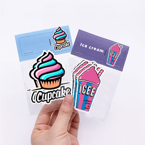 थोक कस्टम vinyl कला स्टीकर सामान कंप्यूटर कारों कार्टून सजावट स्टीकर लोगो स्टीकर - Product Image 5