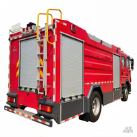 Camion de pompiers diesel à double cabine Dongfeng Huashen T5 |   Véhicule d'intervention multifonctionnel pour les urgences urbaines/rurales