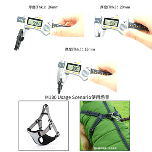 Plastic POM Triangular Buckle M180 Adjustable <b>Pet</b> Harness <b>Leash</b> Buckle Solid Color Wear Resistant Bag Accessories - Product Image 3