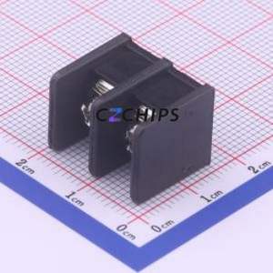 WJ35C-B-8.25-2P Barrier Terminal Block Through hole Component (THT),P=8.25mm Connector Two Sides 8.25mm 1x2P Straight Pin - Product Image 1
