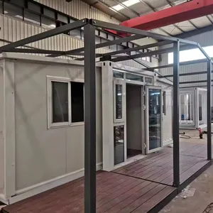 günstiger großhandelspreis luxushaus australien stahlhaus korrosionsgeschützt erweiterbares haus containerhäuser mit plattform