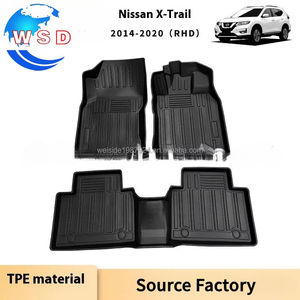 แผ่นรองพื้นรถยนต์ WSD กันน้ำ กันลื่น TPE 3 มิติ สำหรับ <span class=keywords><strong>Nissan</strong></span> <span class=keywords><strong>X</strong></span>-<span class=keywords><strong>TRAIL</strong></span> T32 ปี 2014-2021 พวงมาลัยขวา ชุดเต็ม 3 ชิ้น สำหรับตกแต่ง<span class=keywords><strong>ภายใน</strong></span>รถยนต์ - Product Image 4