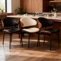 Chaises de salle à manger et canapé en bois durables et modernes pour la chambre à coucher, la salle à manger, l'hôtel, le salon, usage commercial