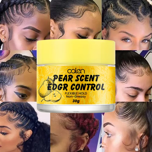 Luxfume 30ml Unisex Edge Control Haircare Organic Hair Enhancing Shine Hidratante Impermeable para cabello africano - Product Image 1