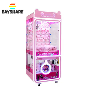Tùy chỉnh POS thẻ tín dụng đồng tiền hoạt động Đồ chơi bán hàng tự động Arcade Claw cần cẩu máy giá rẻ búp bê Claw máy với hóa đơn chấp nhận - Product Image 1