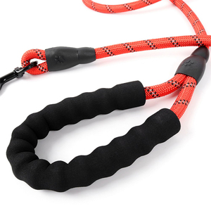 สายจูงสุนัขสะท้อนแสงไนลอนรุ่นล่าสุด สายจูงสุนัขแบบเชือกแข็งแรงทนทานสำหรับสัตว์เลี้ยง - Product Image 5