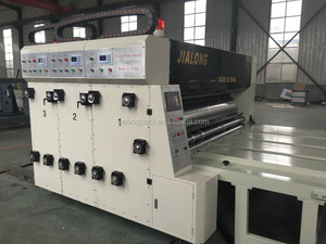 Machine semi-automatique d'impression flexographique, de découpe et de rainurage <span class=keywords><strong>pour</strong></span> boîtes en carton ondulé - Product Image 4