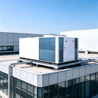 Unité de climatisation compacte (RTU) de toit 15-20 tonnes R410A à compresseur scroll, économe en énergie, pour bâtiments commerciaux