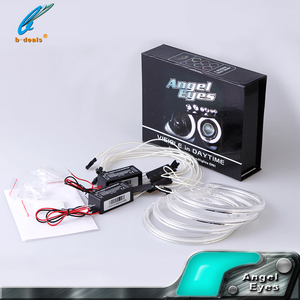 Vòng Halo Bán Nguyệt 131Mm 146Mm Ccfl Angel Eyes Cho Bmw E46 Không Chiếu - Product Image 6