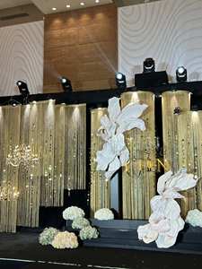 Sculpture d'art en <span class=keywords><strong>papier</strong></span> géante personnalisée, installation suspendue, décoration de plafond de luxe pour mariage, événement, hôtel, centre commercial - Product Image 6