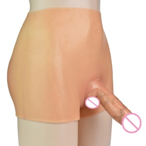 SXXY Solid Strap-on <b>Dildo</b> Silicone Soft Elastic Sex <b>Dildo</b> Pants Realistic Penis Lesbian Big Penis Adult Sex Toys Wholesale - Product Image 1