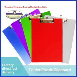 Porte-documents en plastique imperméable de couleur assortie A3A4A5A6, porte-documents en plastique, porte-documents en plastique avec clip métallique - Product Image 3