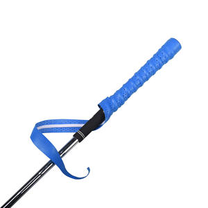 Poignée de club de golf de taille moyenne avec sangle de quille en cuir PU imperméable antidérapante ceinture enroulée en caoutchouc multicolore - Product Image 1