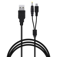 Câble de transfert de données pour Sony pour PSP 3000 câble de charge pour contrôleurs PS3 chargeur Portable USB pour PSP 1000 pour PSP 2000