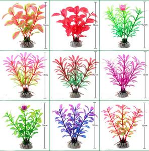 Décoration de paysage aquatique de simulation, ornements pour aquarium, plante d'aquarium en plastique de 12 cm pour aquarium - Product Image 3