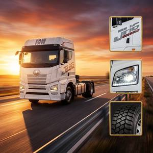 รถบรรทุกหัวลาก FAW Jiefang JH6 4x2 รุ่นใหม่ 420 แรงม้า เกียร์อัตโนมัติ เครื่องยนต์ดีเซล พวงมาลัยซ้าย ระบบกันสะเทือนแบบลม สำหรับงานขนส่งในท่าเรือ - Product Image 1