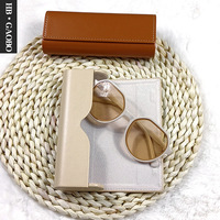 Vente en gros Étui rigide pour lunettes Étui à lunettes en cuir avec logo personnalisé Étui pour lunettes de soleil et boîte Emballage pour lunettes