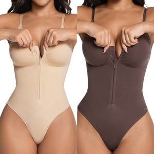 Tiktok Hot Selling Wholesale Custom Slim Body Shaper Tummy Control Body Shaper Seamless Shapewear <b>Bodysuit</b> for Women - Product Image 1