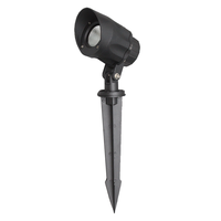 Projecteur LED COB d'extérieur étanche IP65 en aluminium pour parc paysager, pelouse et jardin, alimentation AC/DC