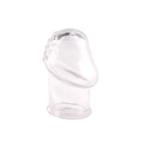 Pénis Extender Sleeve Préservatifs Réutilisables Silicone Gland Couverture Spike Dick Agrandissement Cock Ring Érection Sex Toys pour Hommes