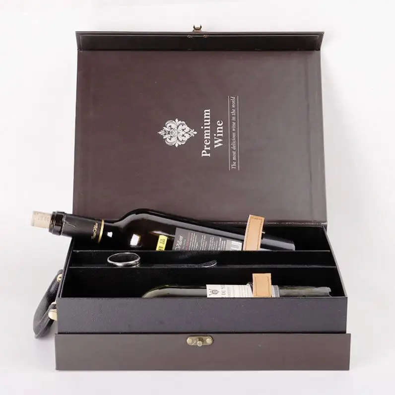 Groothandel Aangepaste Redelijke Prijs Rode Wijn Verpakkingsdoos