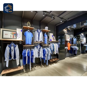 Dernière conception de rayonnages gondoles en matériaux recyclés pour magasins de vêtements – Fournisseur de solutions de vente au <span class=keywords><strong>d</strong></span>étail - Product Image 1