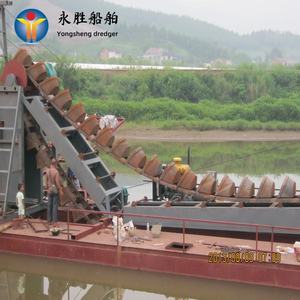 완전 자동 체인 버킷 금 다이아몬드 채굴 준설선 판매 - Product Image 4