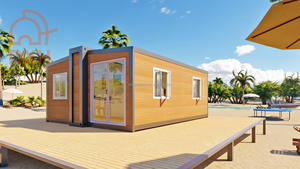 DXH Usine Personnalisée Panneau Sandwich Structure en Acier 20ft Maison Conteneur Extensible pour Hôtel Villa Camp Salle de Classe Hôpital - Product Image 5