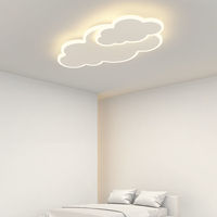 Plafonnier LED Nuage Nordique pour Chambre à Coucher, Protection Oculaire, Moderne, Simple, Romantique, Chaleureux, Créatif, pour Bureau, Intensité Variable, CRI Élevé