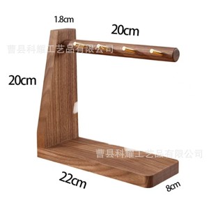 ที่แขวนกุญแจแบบสั่งทำพิเศษ ขนาด 20 ซม. x 22 ซม.  ที่เก็บของบนโต๊ะทำงานทำจากไม้  อเนกประสงค์ แบบตั้งพื้น - Product Image 1