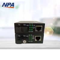 Convertidor de Medios Gigabit, Par A+B, 1/4/8 Puertos, 1000Mbps, Monomodo, Fibra Única SC, 3KM, Certificación 3C, QoS para Cámaras IP CCTV