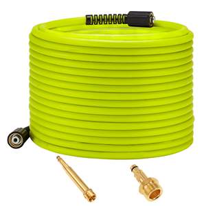 Manguera de Repuesto para Lavadora a Presión de 50 Pies, Anti-Torceduras, Compatible con <span class=keywords><strong>Karcher</strong></span> K2 K3 <span class=keywords><strong>K4</strong></span> K5 K6 K7 - Product Image 1