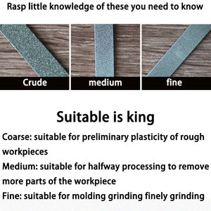 Bán buôn nhỏ kim cương tay tập tin Set dụng cụ cầm tay kim cương tập tin & rasps - Product Image 4