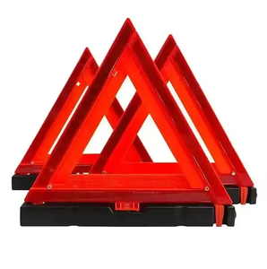 Kit de Señales de Advertencia de Seguridad para Averías <span class=keywords><strong>en</strong></span> Carretera, Señales de Estacionamiento para Vehículos Averiados, Triángulos de Advertencia de Peligro para Emergencias <span class=keywords><strong>en</strong></span> Carretera - Product Image 5