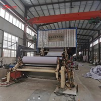 Máquina de Alta Velocidad para Fabricar Rollos de Papel Cultural de 1575 mm, Maquinaria para Papel Base A4, Equipo para Fabricación de Papel para Cuadernos