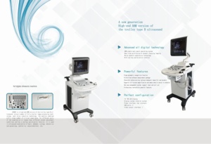 Máy siêu âm di động đen trắng giá rẻ, máy quét siêu âm cho bệnh viện - Product Image 4