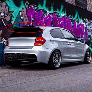 Aileron de toit arrière pour BMW Série 1 E87 Hatchback 2004-2011 Spoiler 120i 118i M135i 116i Aileron arrière de voiture en ABS - Product Image 3