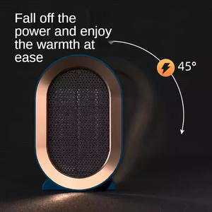 Mini radiateurs électriques de haute qualité à faible bruit pour usage domestique intérieur, avec thermostat intégré, de type tour compacte - Product Image 3