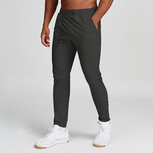 Logotipo personalizado 88% Nylon 12% Spandex Golf Roupas Calças Slim Fit Treinamento Esportivo Ginásio Fitness Jogger Mid Cintura Sports <span class=keywords><strong>Pants</strong></span> dos homens - Product Image 5