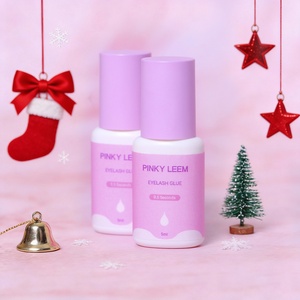 กาวต่อขนตา Pinky Leem 0.5 วินาที สีดำ แห้งเร็ว สำหรับร้านต่อขนตา แต่งหน้า ต่อขนตา ความงาม - Product Image 1